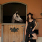 Western Style Leather Boots in Studded Black (PREORDER: Shipping by October 8)