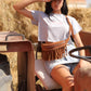 The Fanny bag in Fringe Suede