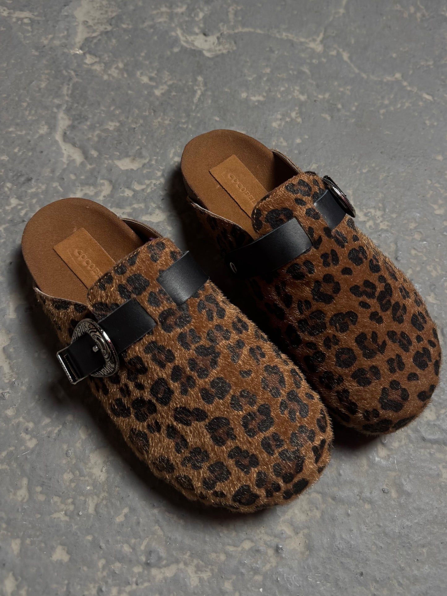 Milah Western in Dark Leopard Hair Print