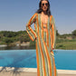 Salina’s Maxi dress in Orange-twist