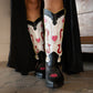 Heart-breaker Cowboy Boots (x SATISFASHION)
