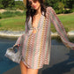 Salina’s beach-dress in Earth Tone