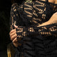 Elena off-shoulder cover up in Black