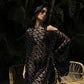 Elena off-shoulder cover up in Black