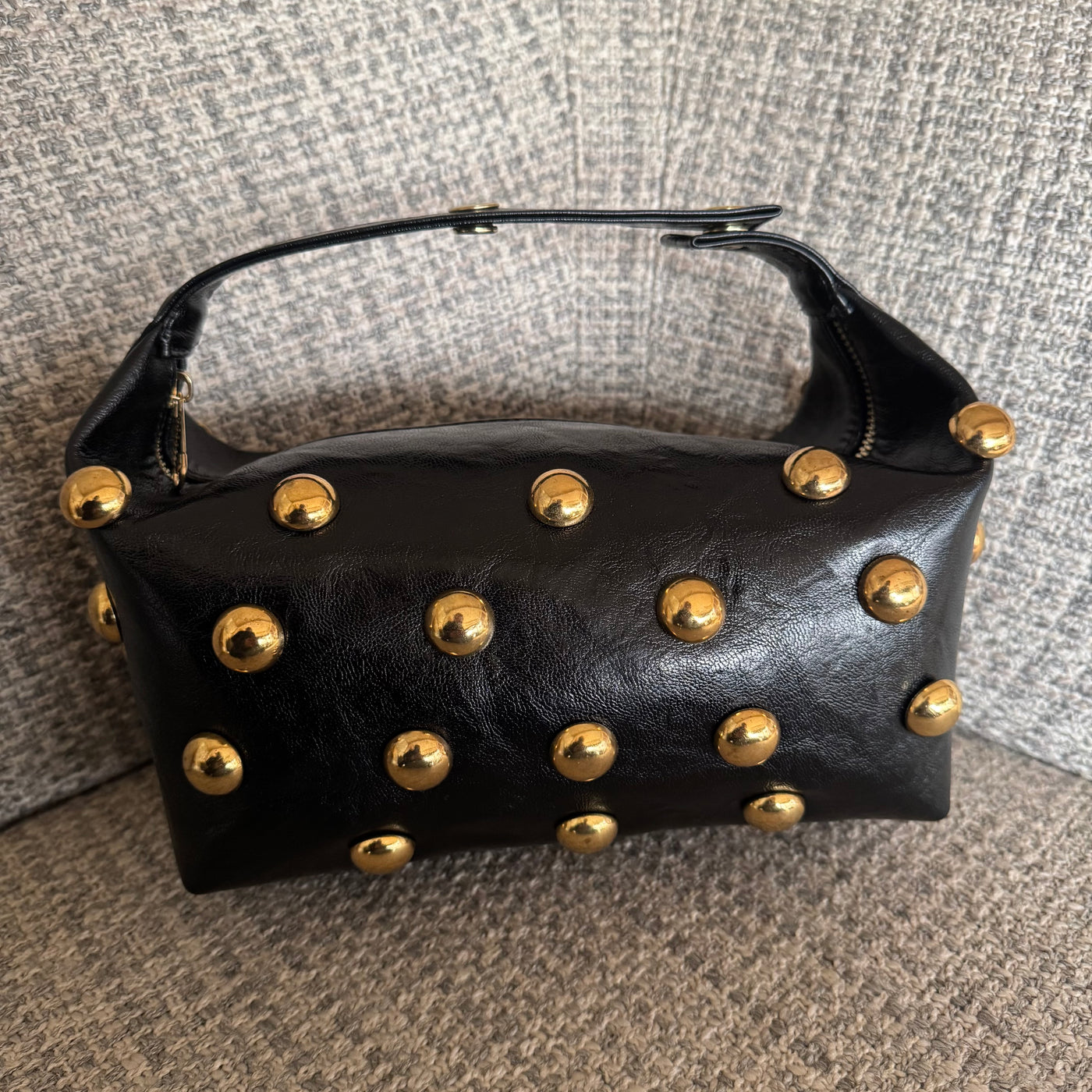 Bric in Black & Gold Eyelets