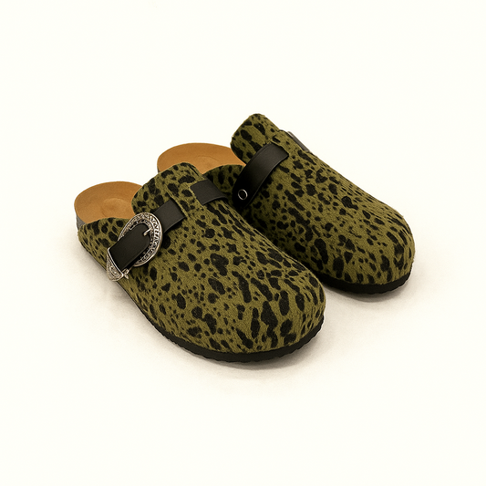 Milah Western in Olive Green Hair Effect