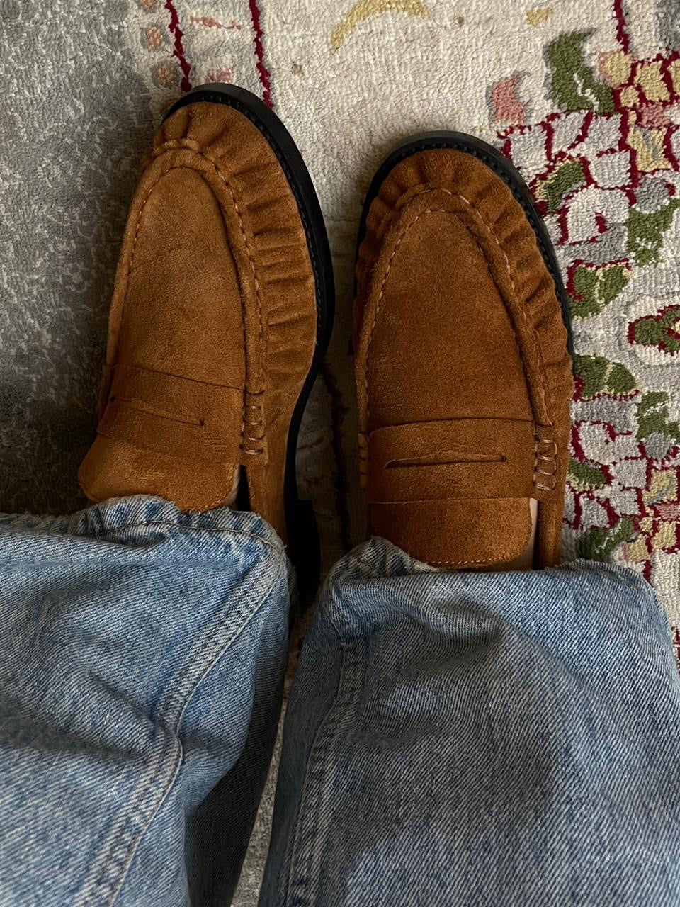 Le Loafer Penny Loafer in 100% Genuine Suede
