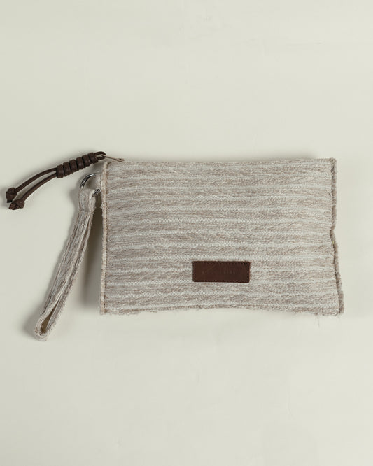 Tulum pouch in Beige (unisex)