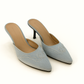Darlin’ Pointed Heel Mules in Denim (PREORDER: Shipping by October 8)