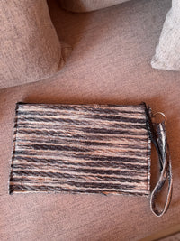 Tulum pouch in Grey (unisex)