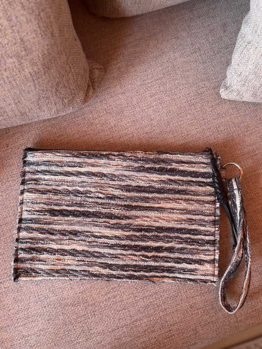 Tulum pouch in Grey (unisex)