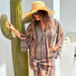 Soraya beach-dress in Deep Earth