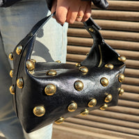Bric in Black & Gold Eyelets