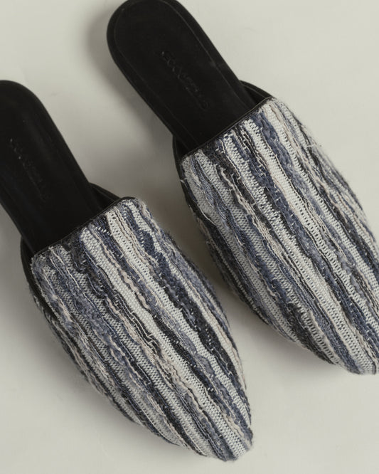 Donna Mules in Tulum Grey