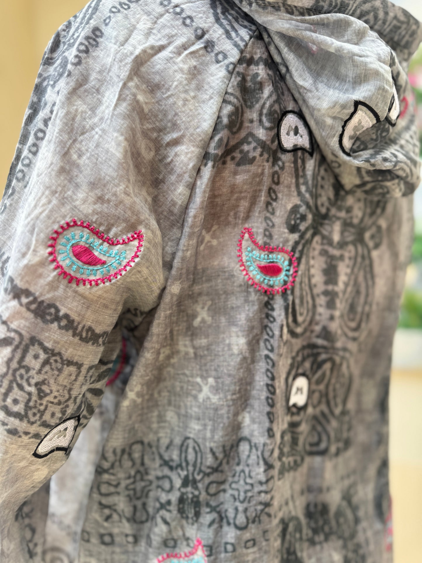 Bandana Grey Shirt
