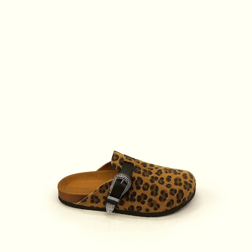 Milah Western in Dark Leopard Hair Print (Final Sale)