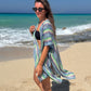 Seraphina Cover-up in Aquamarine
