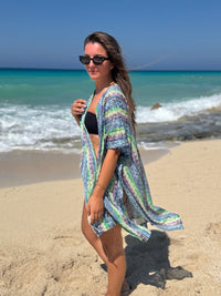 Seraphina Cover-up in Aquamarine