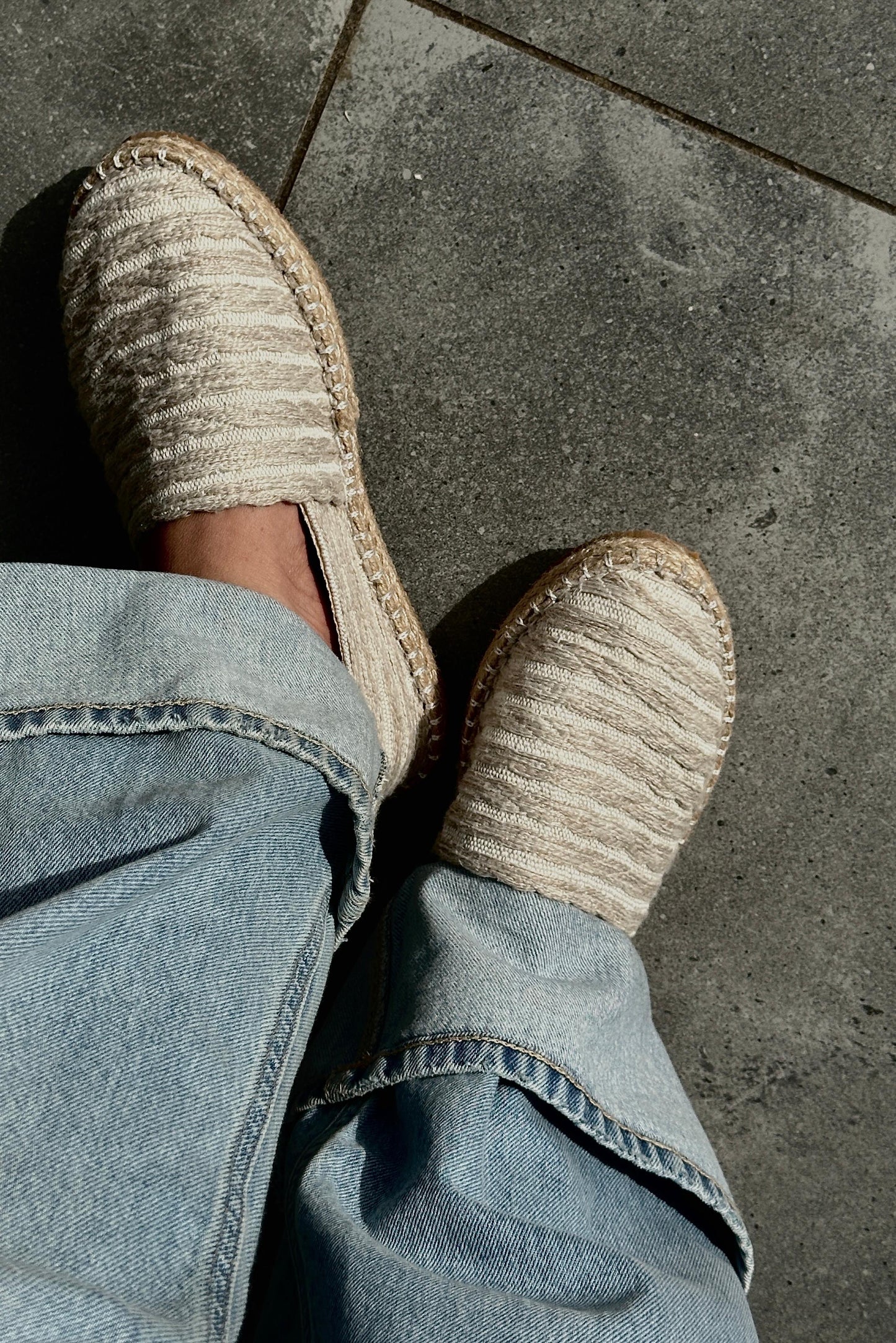 Tulum Espadrilles in Beige