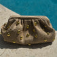 The Maya Clutch Raffia and Eyelet