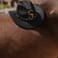 Customized Letter on Cow Boy Hat in Leopard