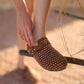 Milah Western in Studded Brown (Shipping by October 5)