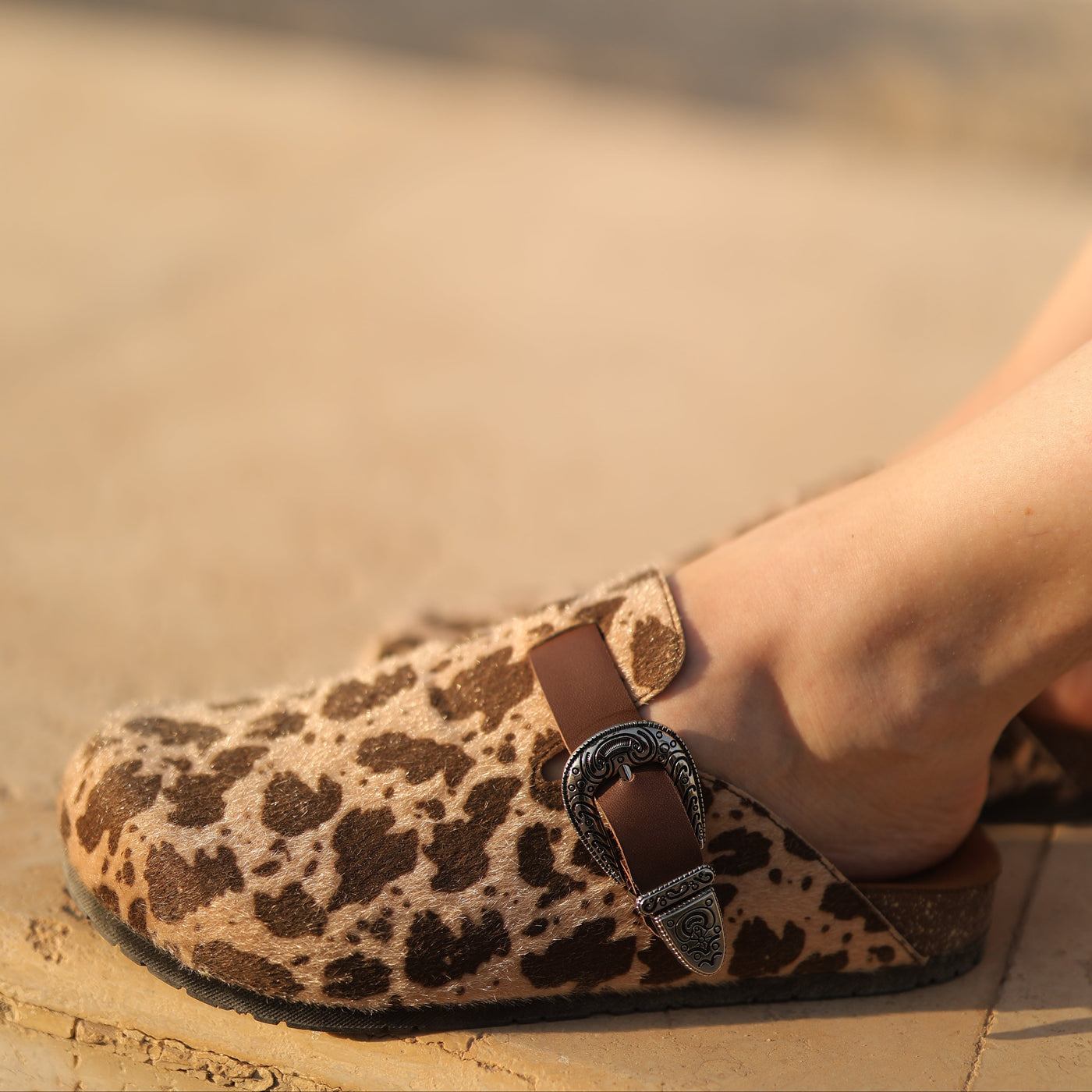 Milah Western in Toffee Cow Hair (Final Sale)
