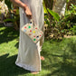 “Funk” Hippie- embroidery Raffia Pouch/cross body (comes with strap)
