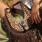 Texas Shoulder/Cross Body in Leopard (LIMITED EDITION)