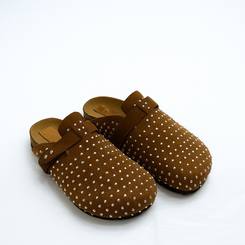 Milah Western in Studded Brown