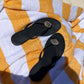 Inez Slipper in Gold Seashell (Final Sale)