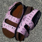 Kids Sandal in Pink Bandana