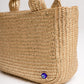 The Mini in Metallic Gold Raffia