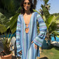 Salina’s beach-dress in Blue Waves
