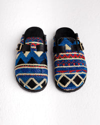Milah in Blue Tribal Kiliim