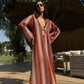 Salina’s Maxi dress in Earth Tones