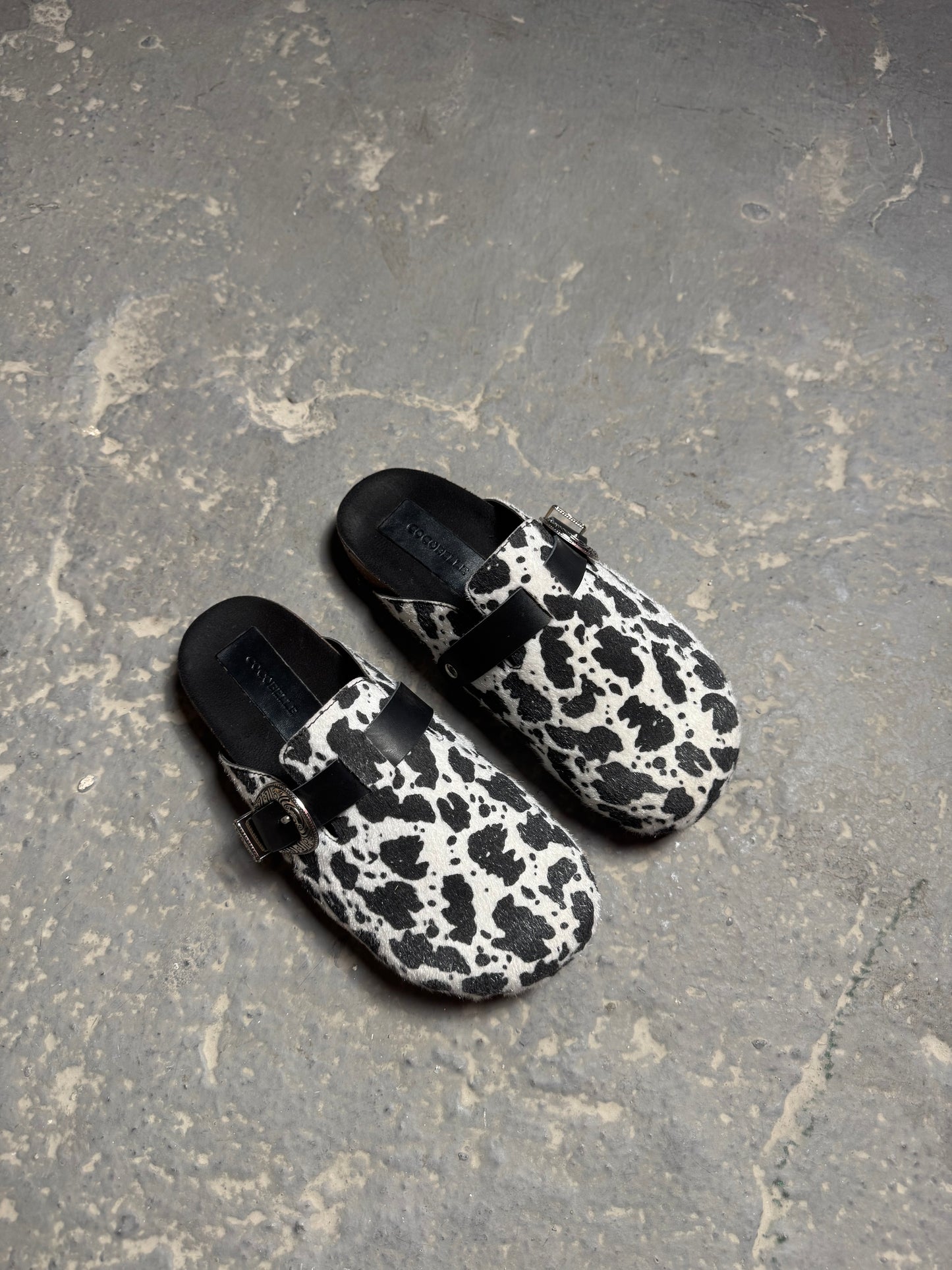 Milah Western in White Cow Hair (Final Sale)