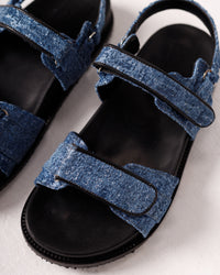 Ksandra Sandals in Blue