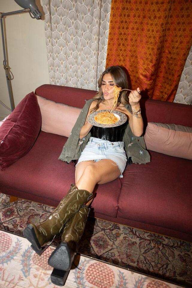 Alabama Fringe Cowboy Boots in Olive Green ( X SATISFASHION)