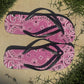 Flip-Flops in Pink Bandana