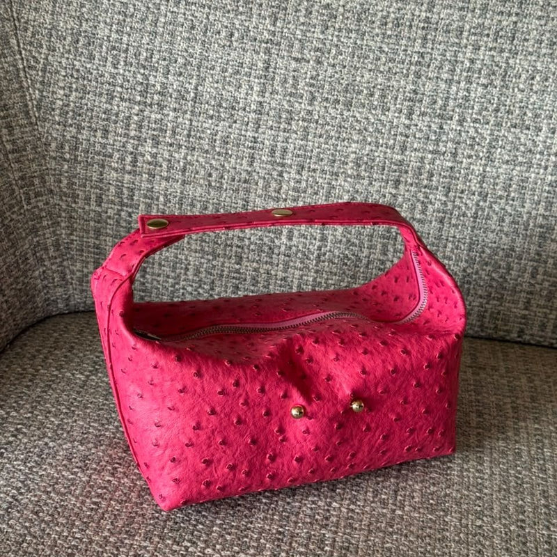Bric in Hot Pink Ostrich