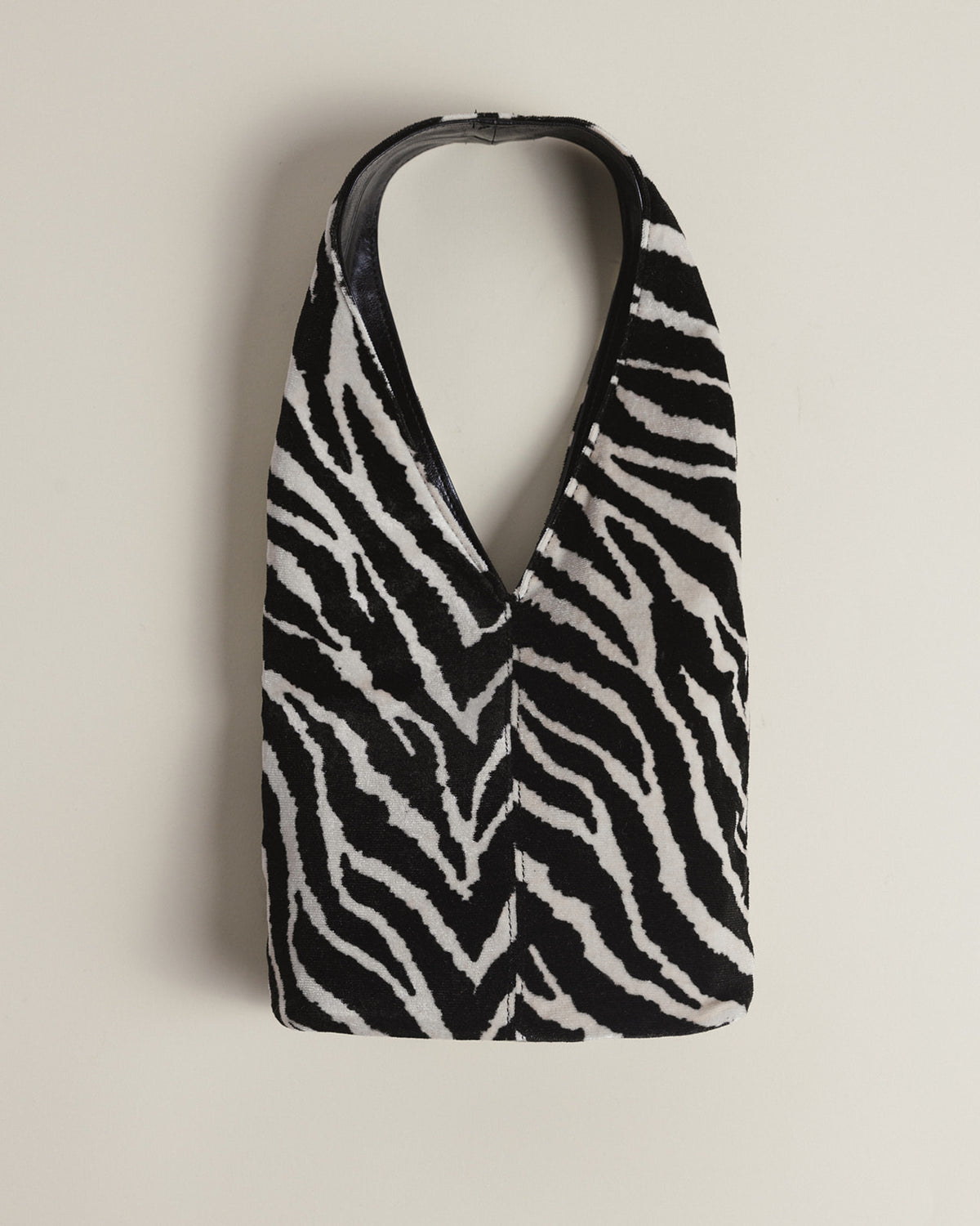 Demure mini bag in wild zebra by COCOBELLE, view 2