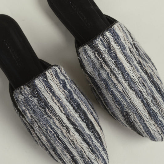 Donna mules in Tulum grey by COCOBELLE