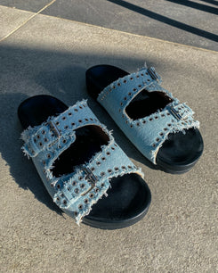 Isabel Slides in Denim