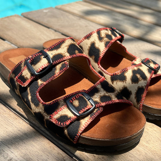 Isabel Slides in Leopard by COCOBELLE