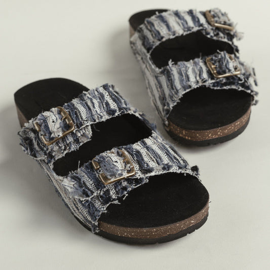 Isabel Slides in Tulum Black by COCOBELLE