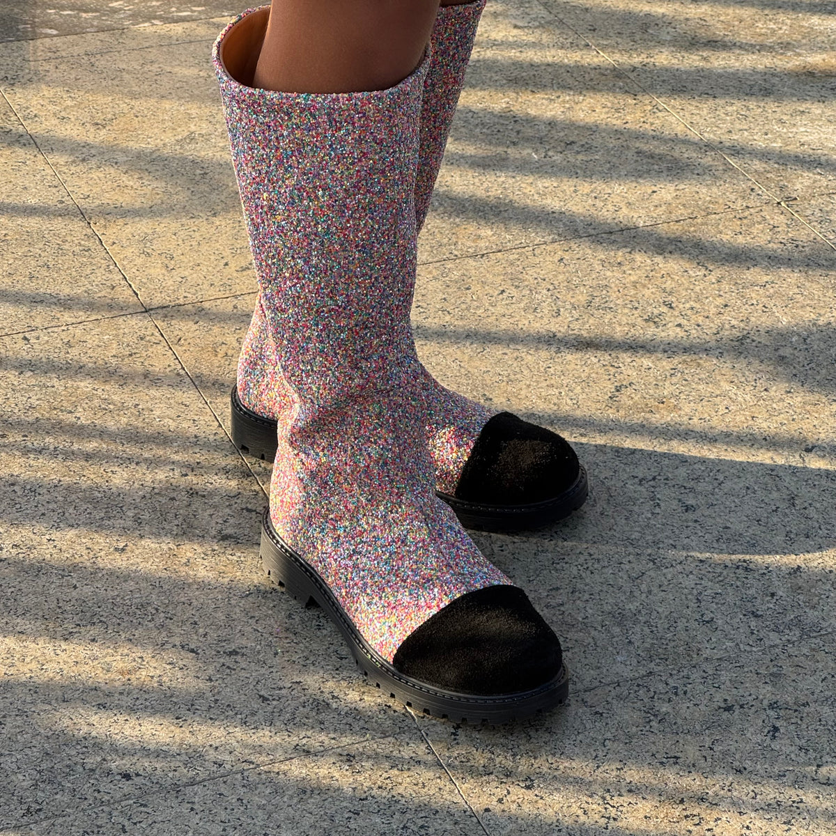 Oh My Glitter! girls' western boot by COCOBELLE, view 2