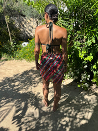 Rio weave short sarong by COCOBELLE, view 4