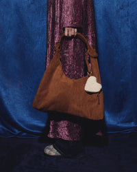 Suzan shoulder bag in brown by COCOBELLE