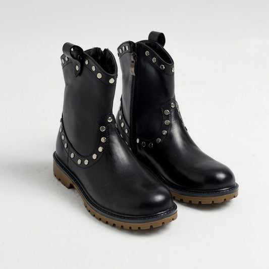 Wild West girls' western boot in genuine leather by COCOBELLE